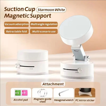 Vacuum Magnetic Car Phone Holder Stand Magnet Cell Mobile Support Mount GPS Bracket in Car For iPhone Android Smartphone